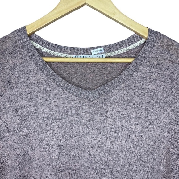 ANTHROPOLOGIE | Potters Pot Longsleeve V Neck Super Soft Casual Sweater - Picture 3 of 4